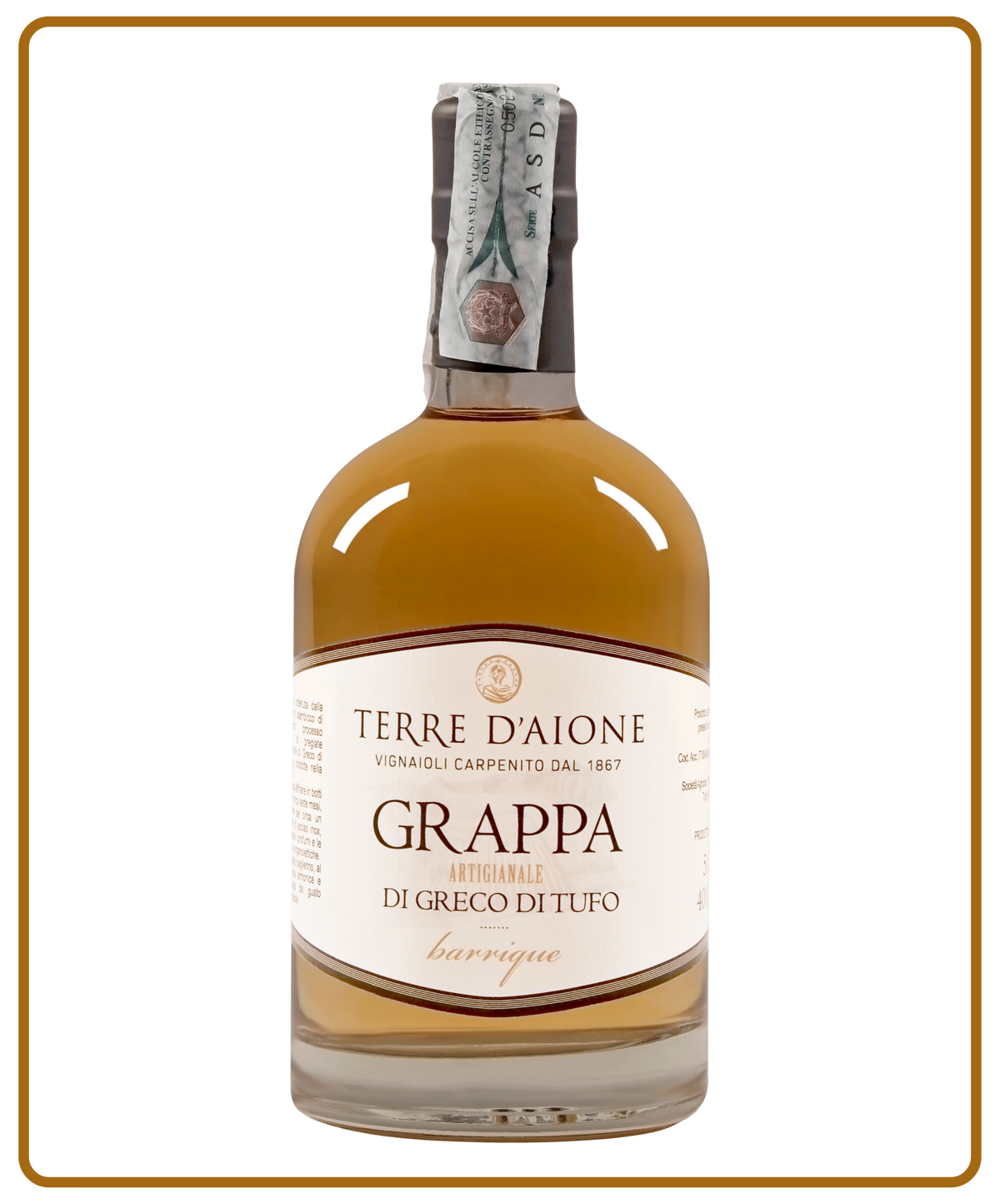 Grappa from Greco di Tufo | Lands of action – Terre D'aione