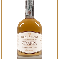 Immagine prodotto della grappa di greco di tufo terre d'aione 