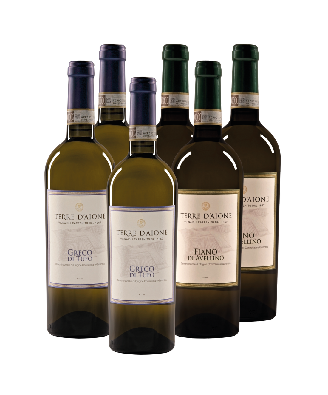 6 DOCG IRPINIA WHITE WINES